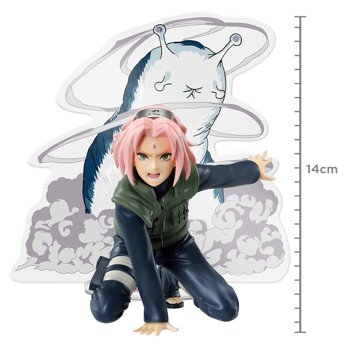 Banpresto Action Figure Sakura Haruno Naruto Shippuden, panneau de lunettes, 9 cm multicolore BP88138 Banpresto Action Figure Sakura Haruno Naruto Shippuden, panneau de lunettes, 9 cm multicolore BP88138